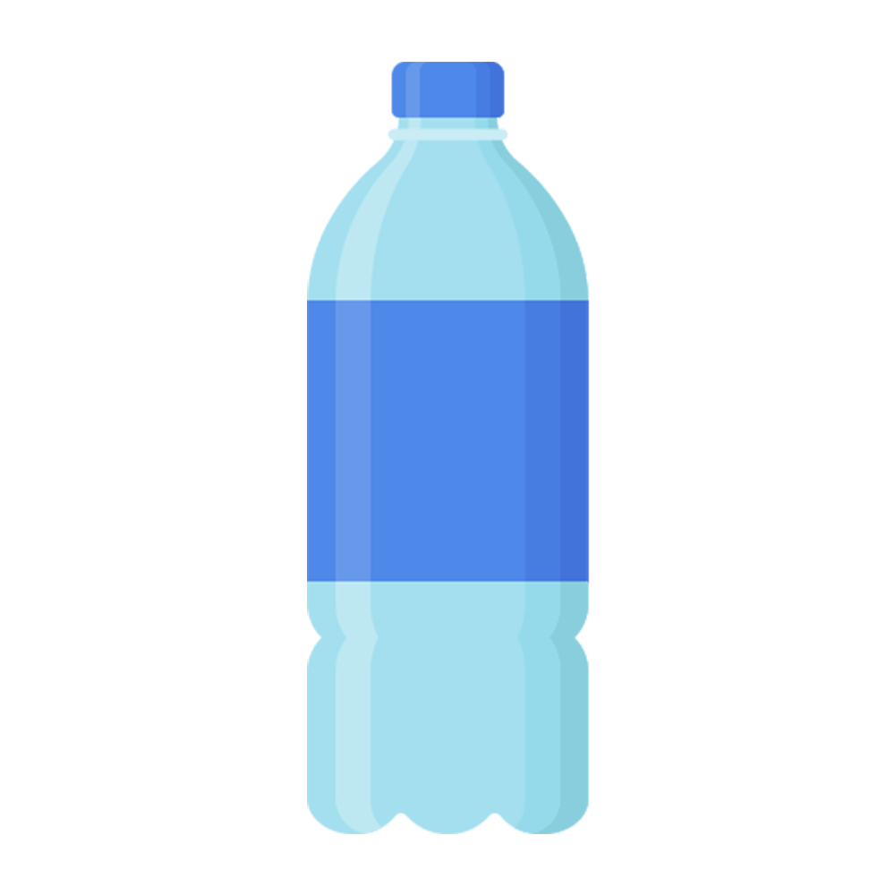 2 Bouteilles d'eau